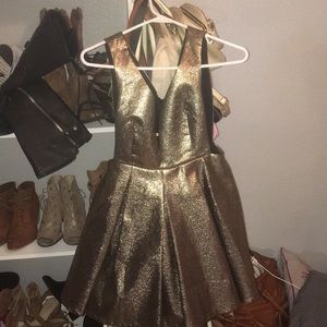 bronze STYLEN dress